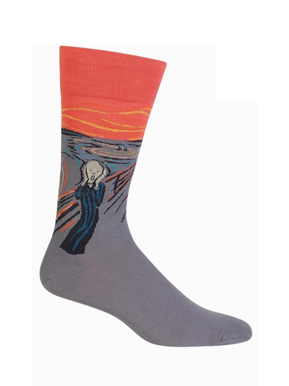 The Scream by Munch, Women’s Socks